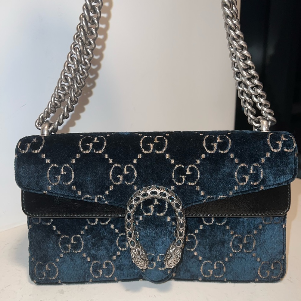Gucci Dionysus velvet shoulder bag RARE